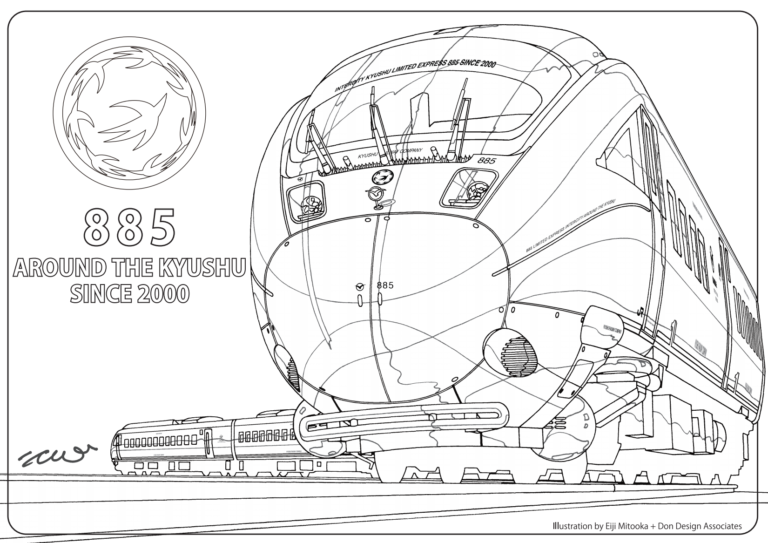 大人も子供も楽しい! 新幹線や電車の塗り絵、無料ダウンロード7選 | テツイク・電車で子育て